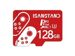 Tarjeta de memoria TF de alta velocidad Isanstand de 128 GB, clase 10 U3, compatible con micro SD y tarjetas inteligentes (128 GB)