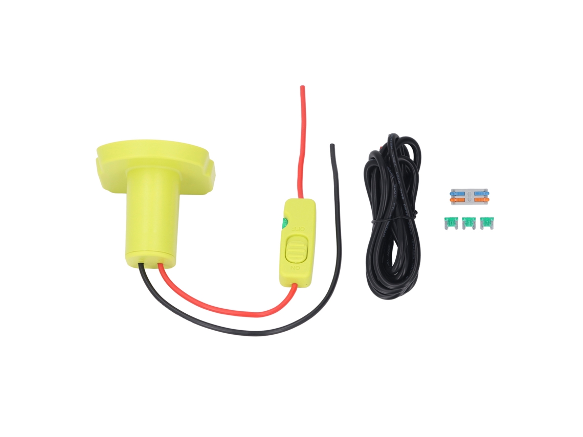 2026-adaptador De Batería Con Cable De Alimentación Dc 16awg Para Mini Dish P102-p109 Baterías Li 18v