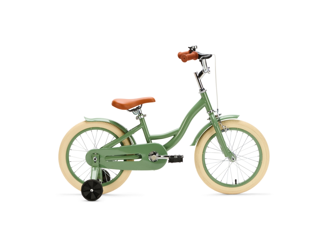 Bicicleta infantil Generation Blanco de 16 pulgadas color verde oliva
