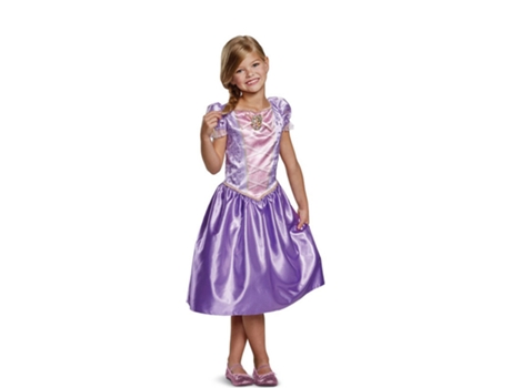 Disfraz de Niña LIRAGRAM ESPAÑA Princesa Rapunzel Clásico (7 - 8 años)
