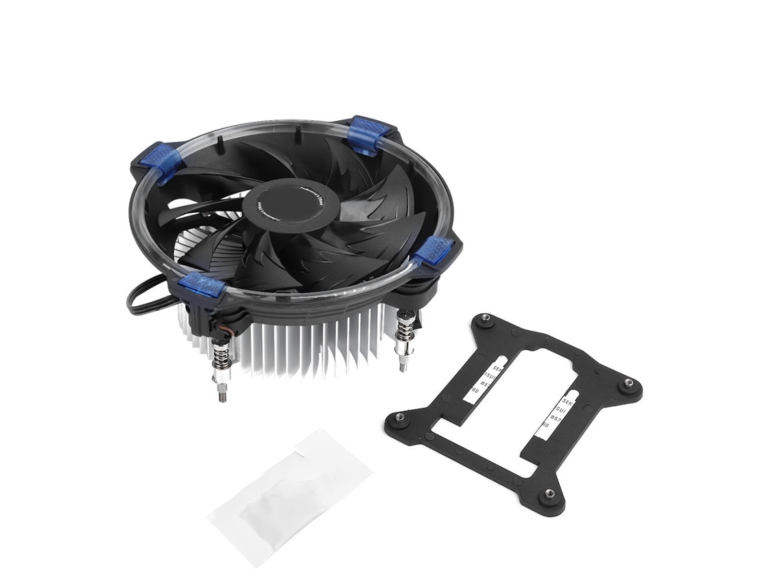 Id-cooling Dk-03i Halo Ventilador De Enfriamiento De Cpu De Bajo Ruido Con Luz Azul