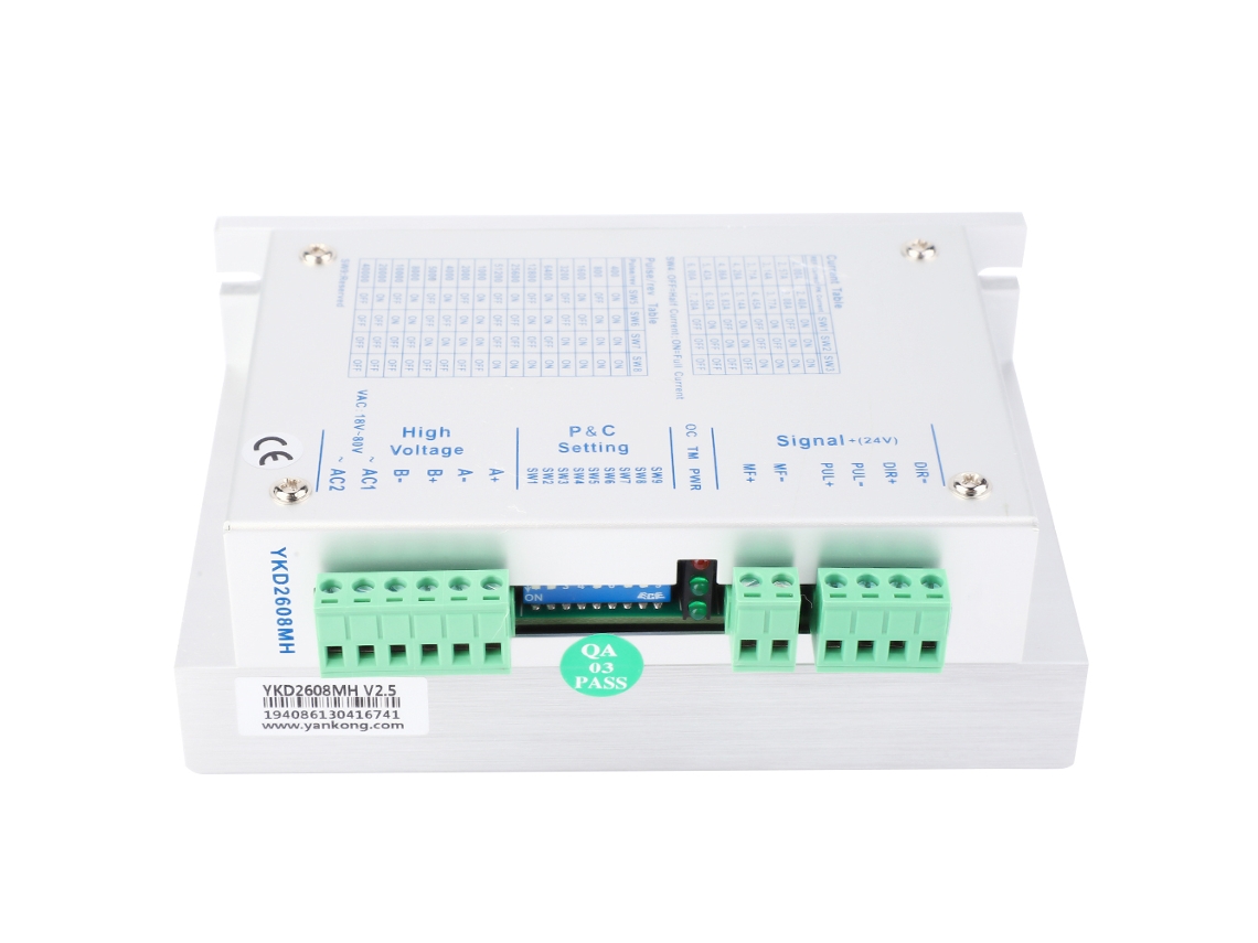 Controlador y controlador de motor paso a paso de dos fases de 18 V a 80 V CA