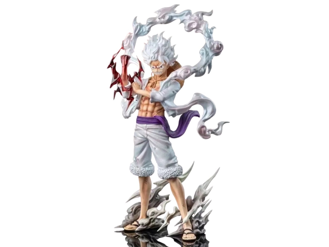 Estatua de Monkey D. Luffy Gear 5 Nika de One Piece | Coleccionable 25 cm | Suelta