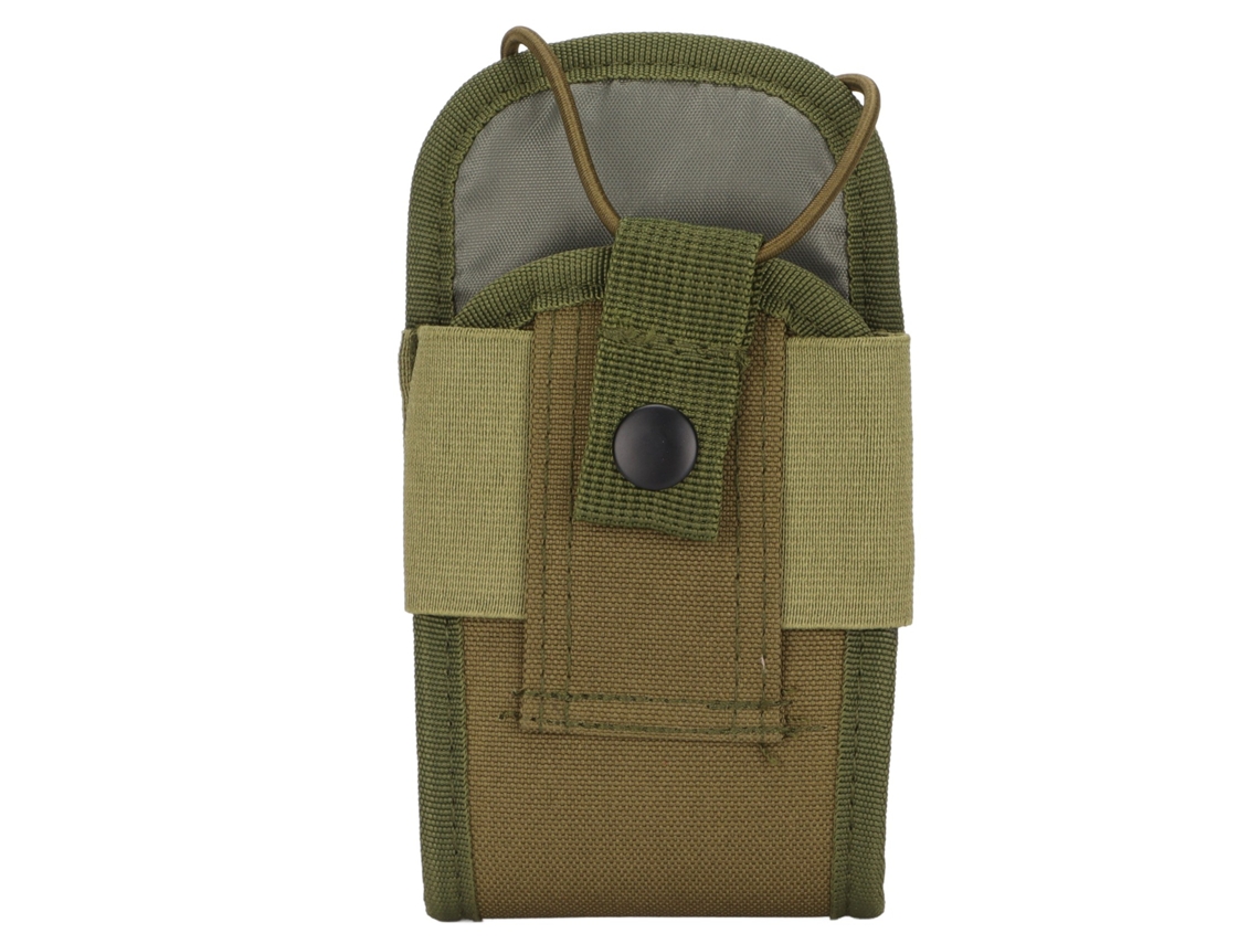 Bolsa de nailon para la radio walkie-talkie portátil y multifuncional EOOCOO, ideal para la caza y el camping.