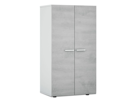 Zapatero HABITDESIGN Star (Blanco y Gris - Melamina - 55 x 103 x 36 cm)