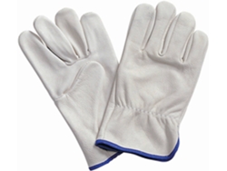 GUANTE IND.PIEL BLANCA 1A T/10 Par