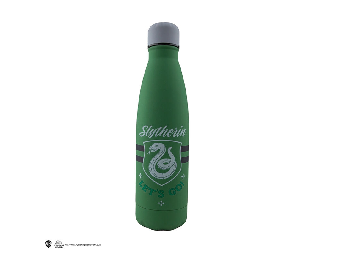 Botella Metálica Harry Potter Let´s Go Slytherin 500ml CINEREPLICAS
