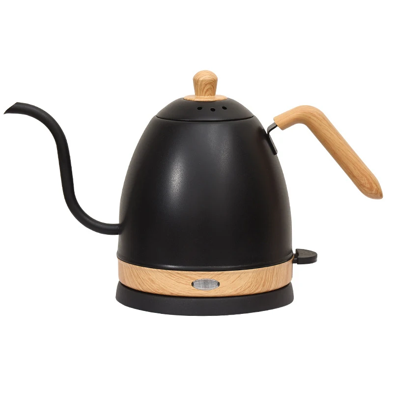 Hervidor Eléctrico De Cuello De Cisne De 800 Ml (blanco), 1000 W, Acero Inoxidable 304, Hervidor Con Boquilla Estrecha Para Verter Agua.