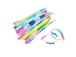 Dan26-pulsera De Burbujas Push Multicolor 31pcs, Juguete De Silicona Para Niños, Reduce Estrés Y Entretenimiento