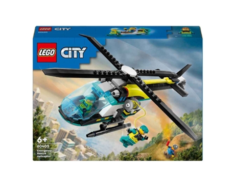 LEGO 60405 Helicoptero de Rescate para Emergencias