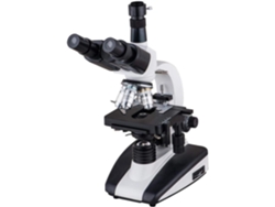 Microscopio Biológico Trinocular Xsp300sm Con Marco Metálico Para Profesores Y Fuente De Luz.