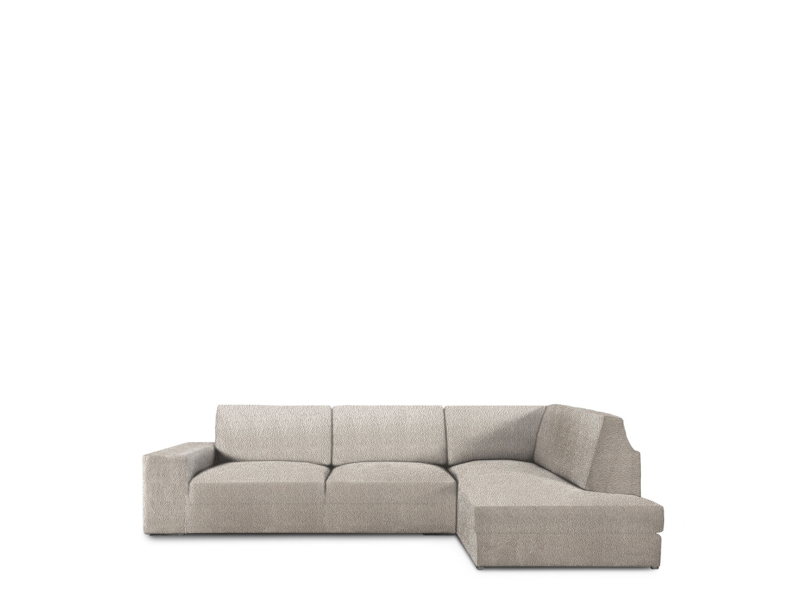 Funda para chaise longue de brazo largo derecho EYSA ROC Blanco 110 x 120 x 500 cm