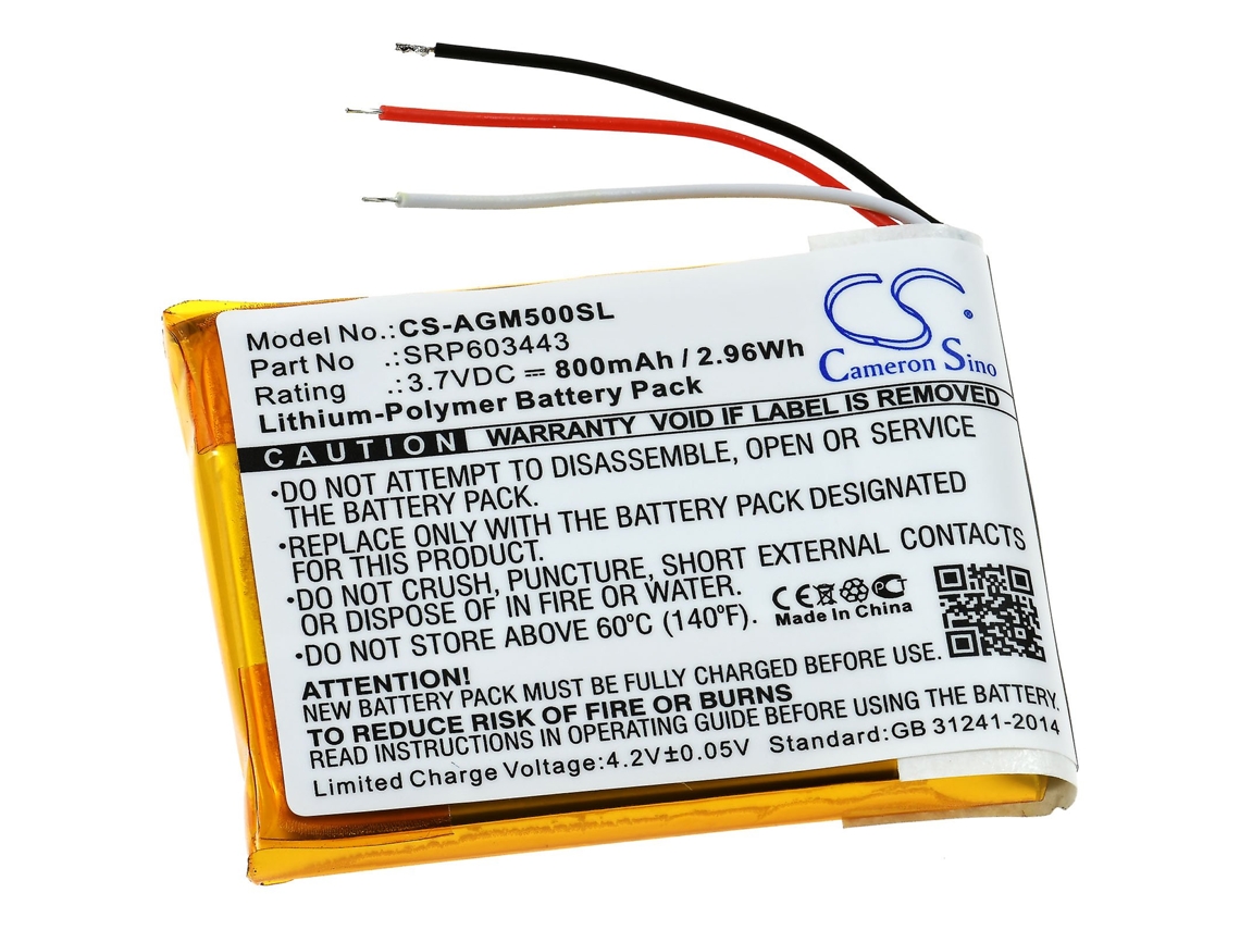 Batería POWERY para Auriculares Inalámbrico Astro Gaming A50 / SRP603443