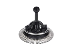Espumador de leche de repuesto compatible con Nespresso Aeroccino 3 y 4, apto para lavavajillas, fabricado en acero inoxidable.