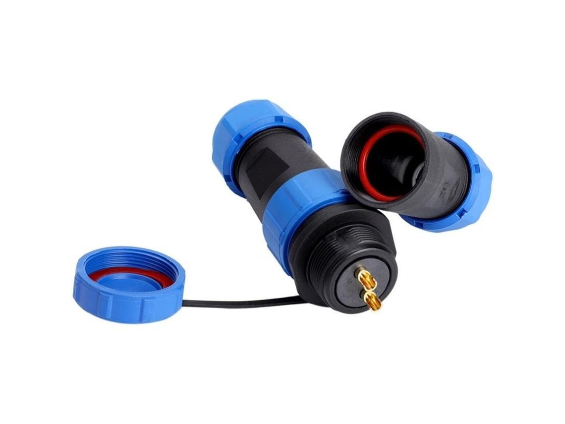 Conector De Cable De Aviación Impermeable, Conector Hembra Sp21 Ip68 (2 Pines)
