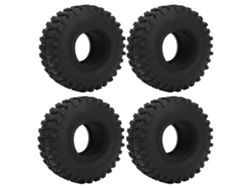 Neumáticos De Goma Para Coches Rc Crawler De 2,2 Pulgadas (4 Unidades) Para Coches De Control Remoto Scx10 1/10