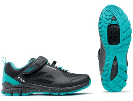 Zapatillas NORTHWAVE zapatilla cape wmn aqua Negro de (S)