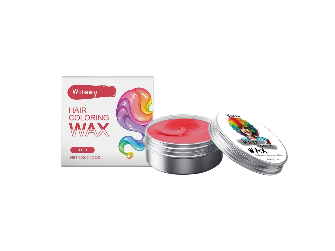 Tinte temporal rojo para el cabello, seguro para niños.