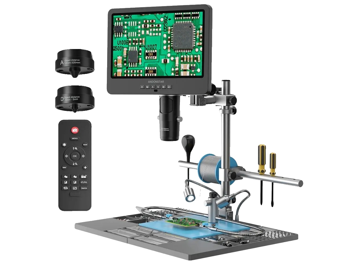 Microscopio digital, aumento de 2000x, imagen de alta definición, AD249SM Plus, 2000x OEM