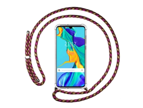 Carcasa Huawei P30 TUMUNDOSMARTPHONE Colgante Rosa