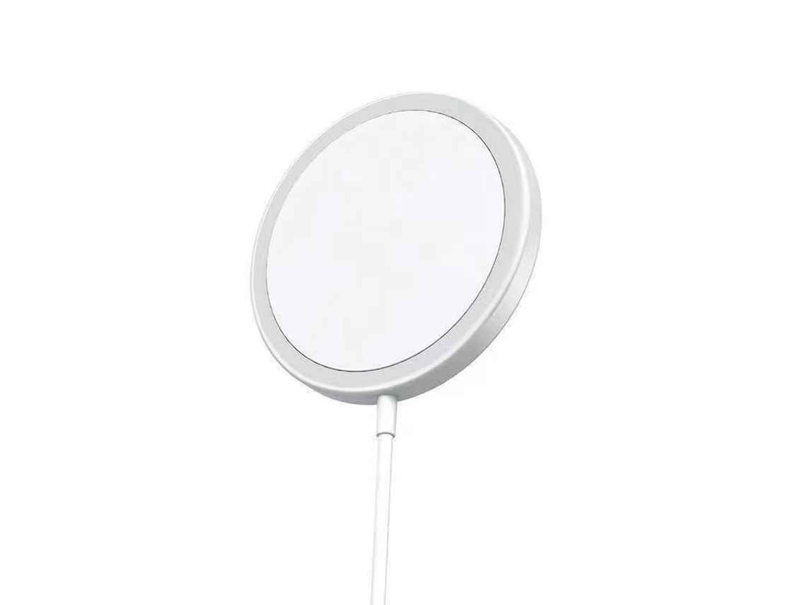 Cargador Magsafe Inalámbrico Magnético 15w Para Iphone - Blanco