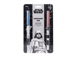 Juego de 2 bolígrafos con luz de sable de luz de Star Wars B.active