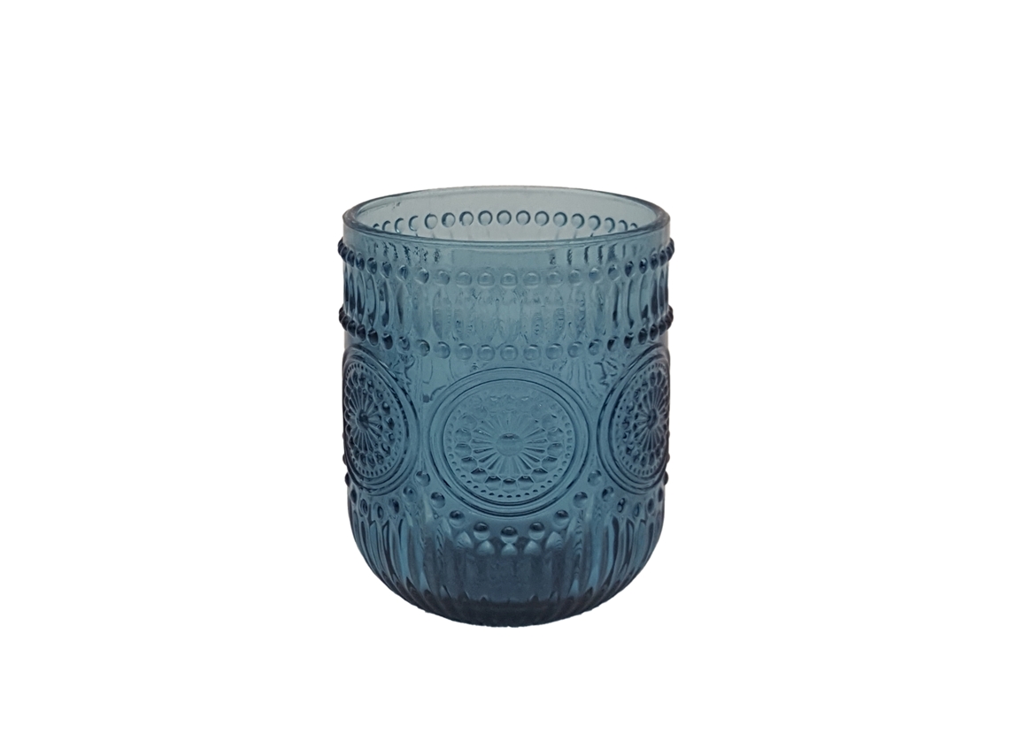 Juego de 6 vasos My Glass Girasol 250 ml Azul