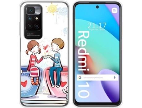 Carcasa Xiaomi Redmi 10 TUMUNDOSMARTPHONE Café Multicolor