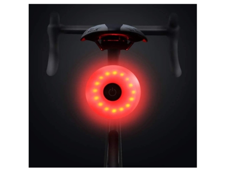 Luces para bicicleta Luces traseras para bicicleta Recargable USB Recargable 5 modos de brillo Compatible con montaña Estrad-Black ENZONS