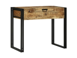 Mesas De Tocador | Mesa De Vestidor De Dormitorio Marrón Madera Maciza De Mango