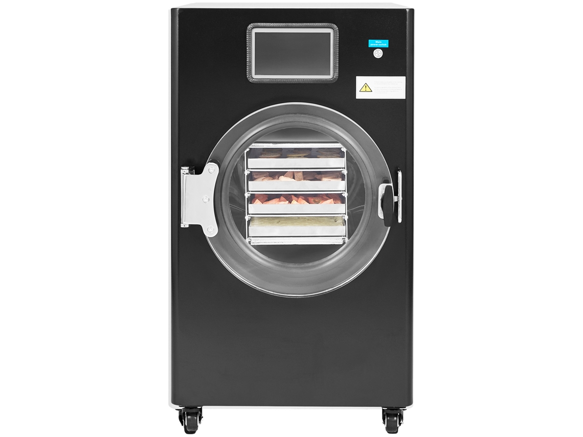 Secador de alimentos al vacío Succebuy de 4 capas para frutas y verduras, color negro