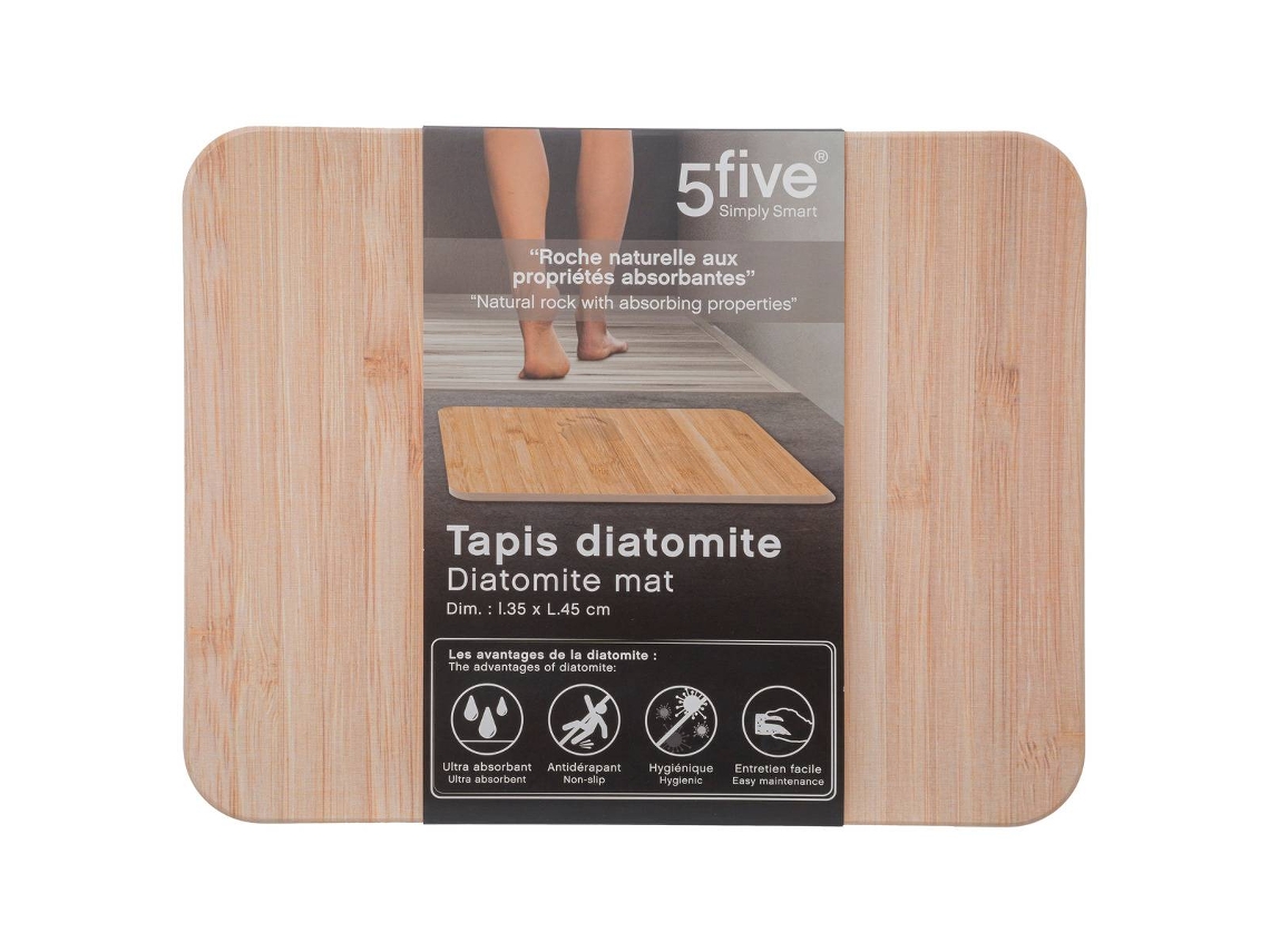 Alfombra de Diatomita 35X45Cm Efecto Bambú 5 FIVE SIMPLY SMART
