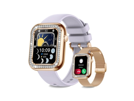Smartwatch ALIMENTACIÓN Púrpura