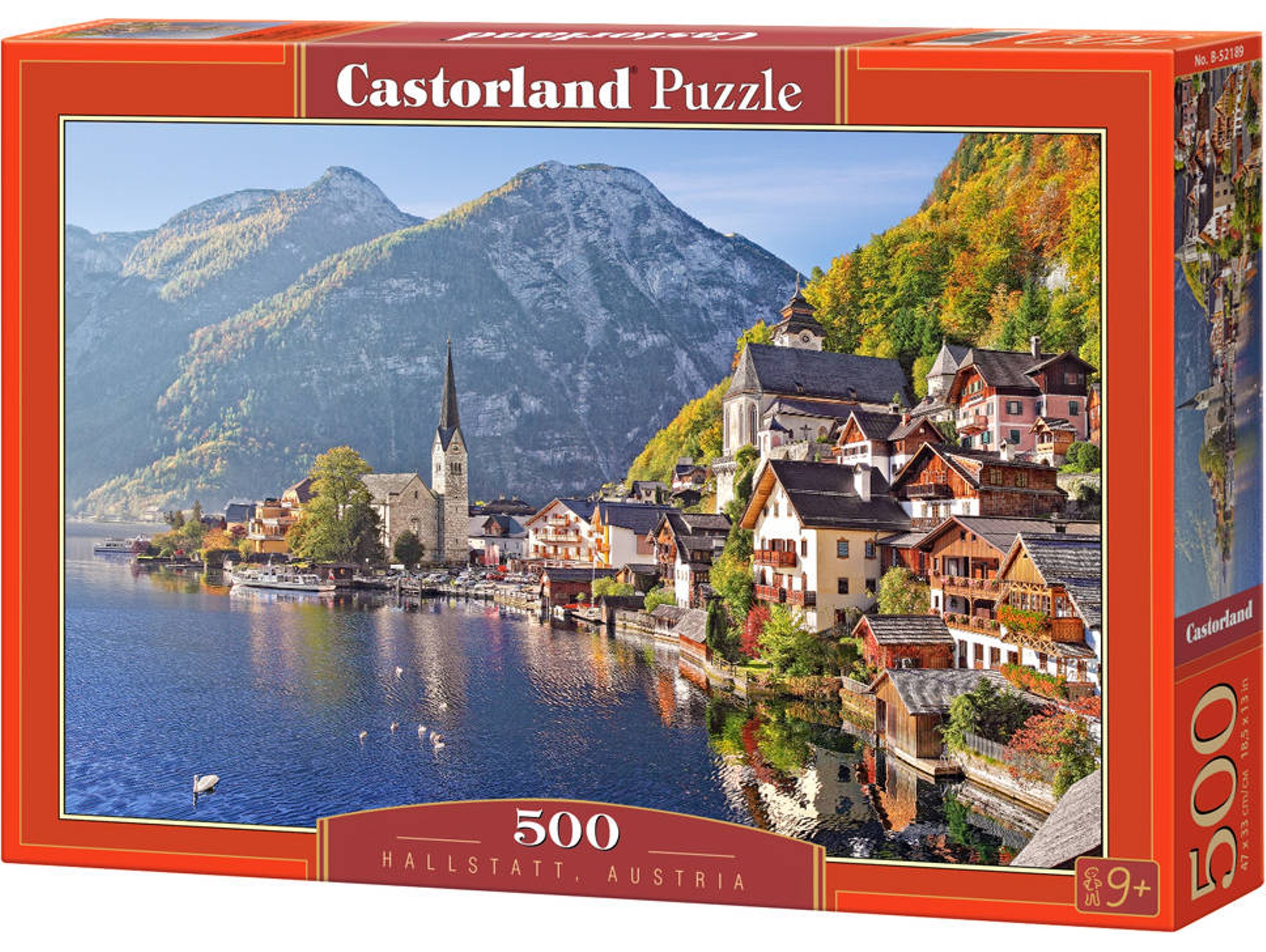 Puzzle CASTORLAND Hallstatt, Austria (500 Piezas)