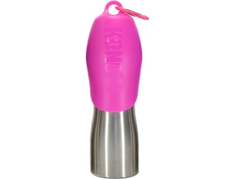 Botella de Viaje H2O en Acero Inox Kong (Rosa Capacidade: 740ml)