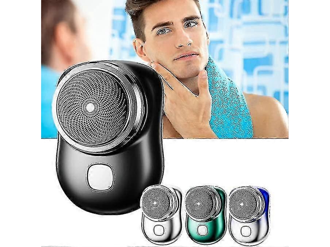 Mini afeitadora eléctrica portátil, mini afeitadora eléctrica portátil, afeitadora eléctrica para hombres, tamaño de bolsillo Rosewell
