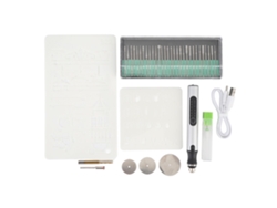 Kit De Grabado Eléctrico Inalámbrico Portátil Con 3 Velocidades, Recargable, Para Joyería, Madera, Vidrio Y Piedra.