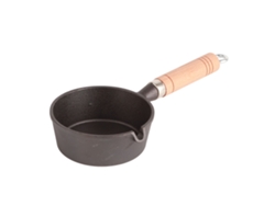 Mini Sartén Antiadherente De Hierro Fundido Para Huevos Y Desayunos, 13x5 Cm.