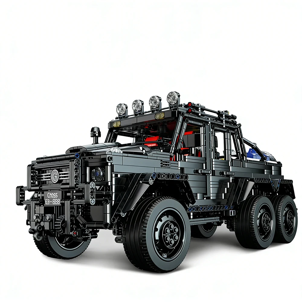 Conjunto De Blocos De Montar Para Caminhão Off-road Com 3224 Peças, Ideal Para Montar Carros De Corrida.