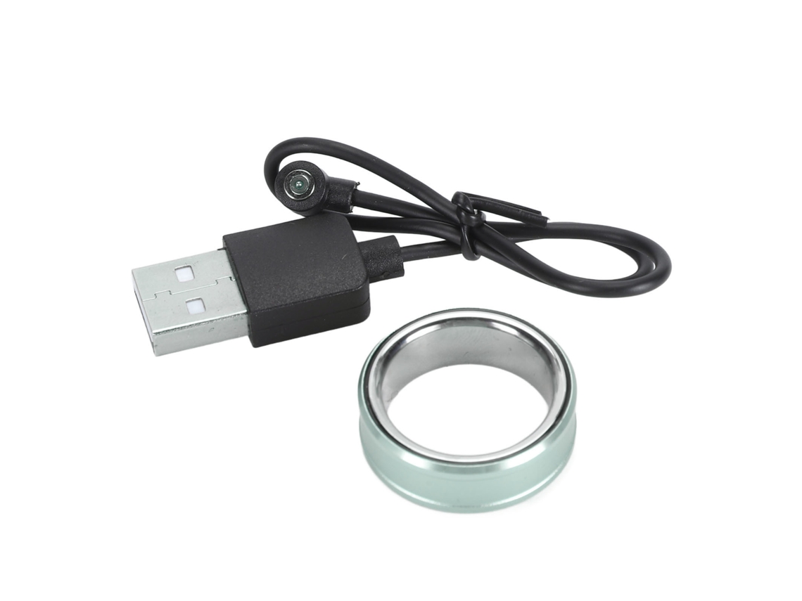 Anillo Inteligente Rastreador De Salud Con Bt 5.1, Monitoreo De Temperatura Durante El Sueño, Contador De Pasos Y Resistencia Ip68