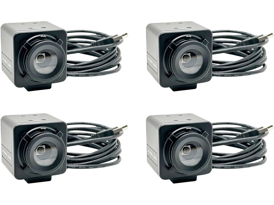 Cámara Web Usb 4x Industrial 4k Para Portátiles, Vídeo De 8mp, Cámara Con Enfoque Automático, Sensor Imx179, Otg Uvc