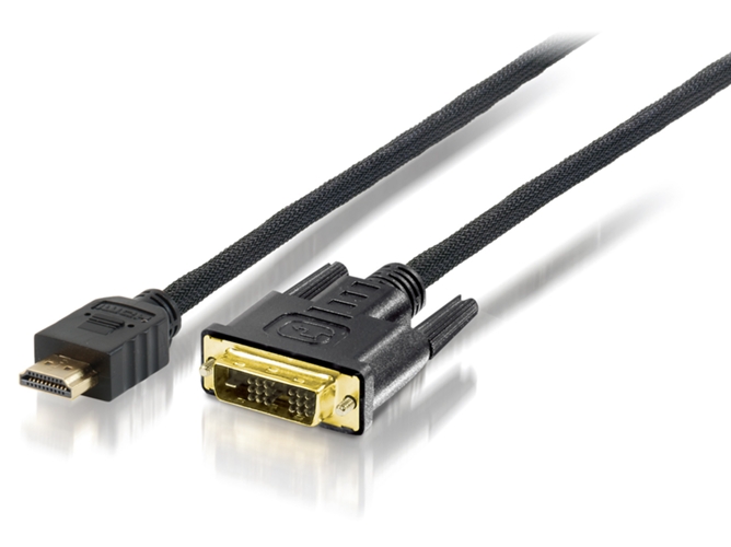 Cable Adaptador de Vídeo Equip 119322 2m HDMI DVI-D