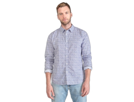 Camisa de Manga Larga para Hombre LE TEMPS DES CERISES (S - Blanco)