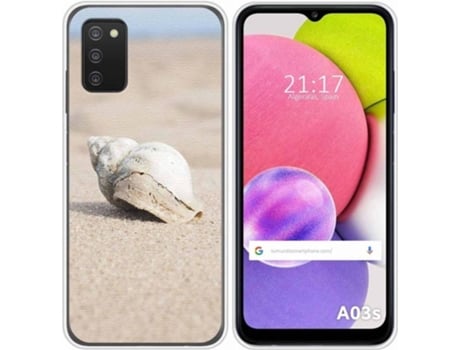 Carcasa Samsung Galaxy A03s TUMUNDOSMARTPHONE Concha Multicolor