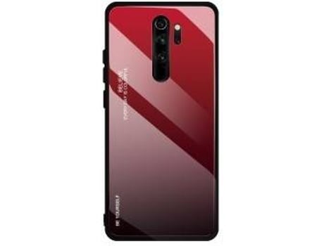 Carcasa Xiaomi Redmi Note 8 Pro LMOBILE Negro y Rojo