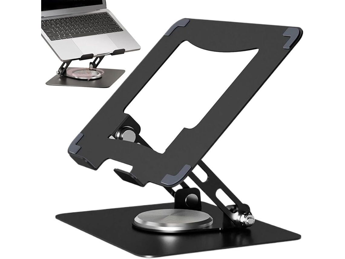 Soporte Giratorio Para Ordenador/tableta | Ideal Para La Oficina En Casa, El Aula, El Salón, El Dormitorio O Para Viajes.