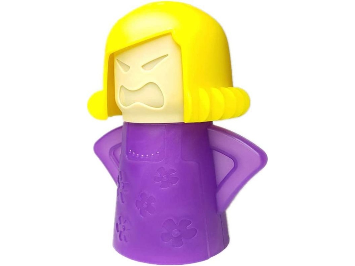 El Limpiador De Microondas Mad Mama, Con Vinagre Y Agua, Limpia Fácilmente La Suciedad.