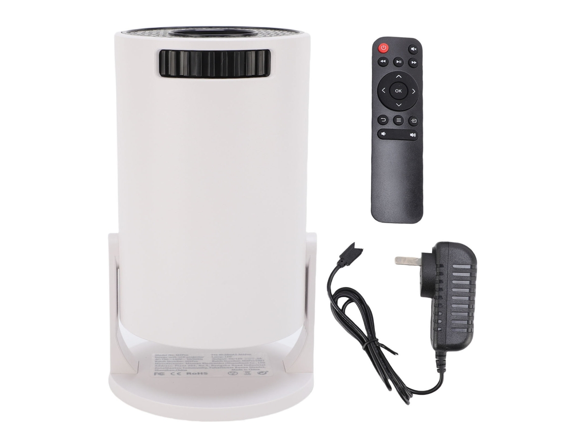 Proyector Mini Con Wifi 1080p, Ajustable 270°, Portátil Al Aire Libre, Proyector De Películas Led, Enchufe Au