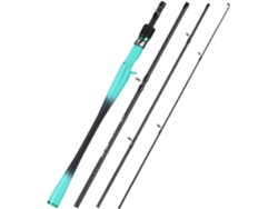 Caña De Pescar Ultraligera Para Spinning Y Casting, 1,8/2,1 M, 4 Secciones, Carbono, Potencia Máxima Freno ...