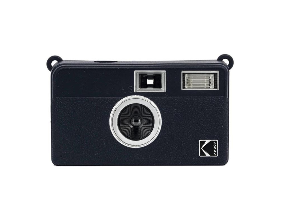 Funda protectora de silicona suave con textura de lichi para Kodak Ektar H35 Black Zruxe